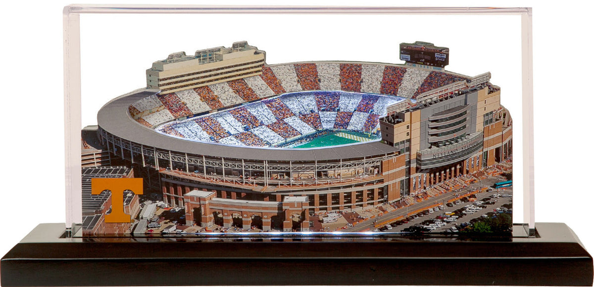 Tennessee Volunteers Neyland Stadium (Knoxville) LED Layered Wood Replica