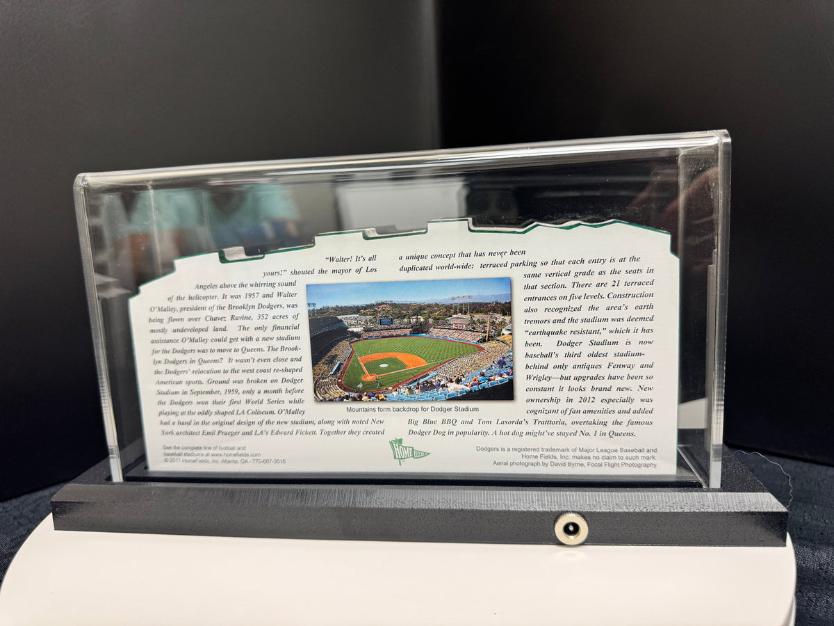 Los Angeles Dodgers Dodger Stadium LED Layered Wood Replica