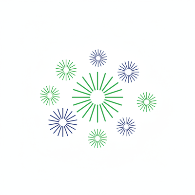 July 4th Fireworks Icon