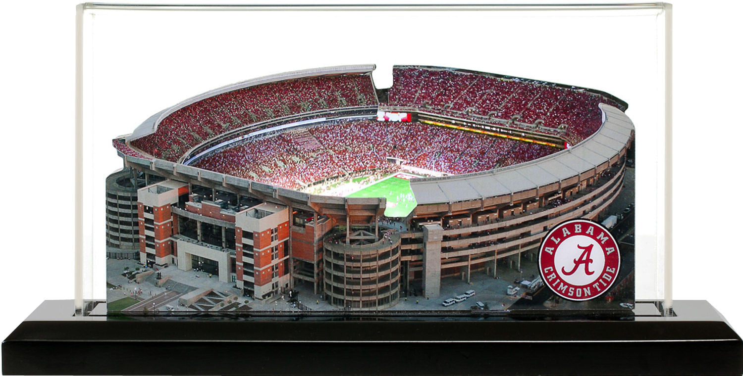 Alabama Crimson Tide Bryant-Denny Stadium (Tuscaloosa) LED Layered Wood Replica