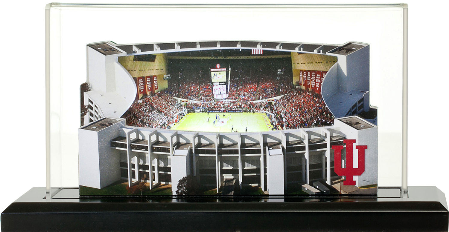 Indiana Hoosiers Assembly Hall (Bloomington) LED Layered Wood Replica
