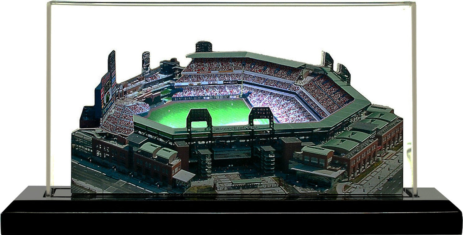 Philadelphia Phillies Citizens Bank Park LED Layered Wood Replica