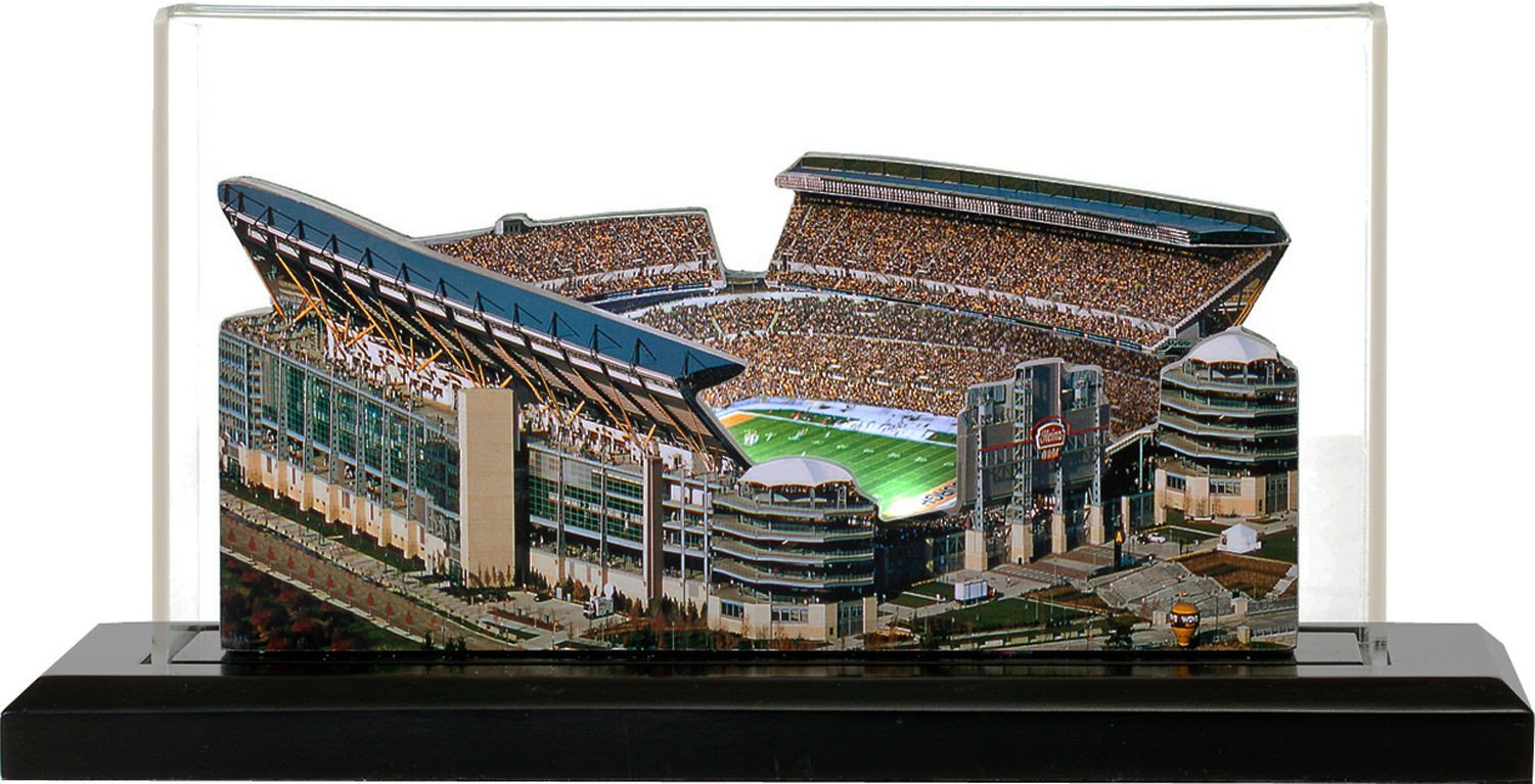 Pittsburgh Steelers Heinz Field (Acrisure) LED Layered Wood Replica