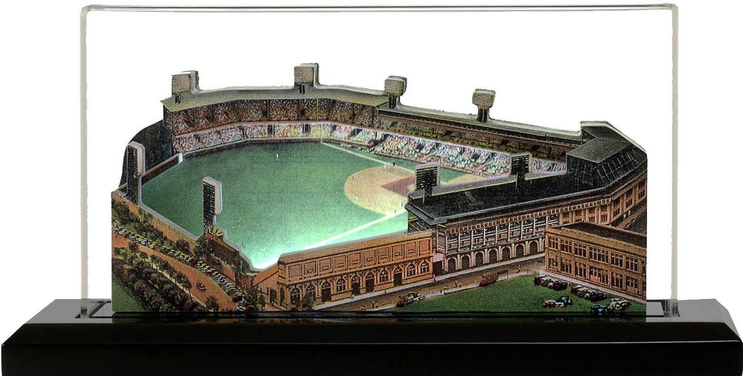 Pittsburgh Pirates Forbes Field LED Layered Wood Replica - Historic (1909-1970)