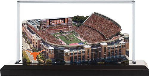 Texas Longhorns DKR Memorial Stadium LED Layered Wood Replica