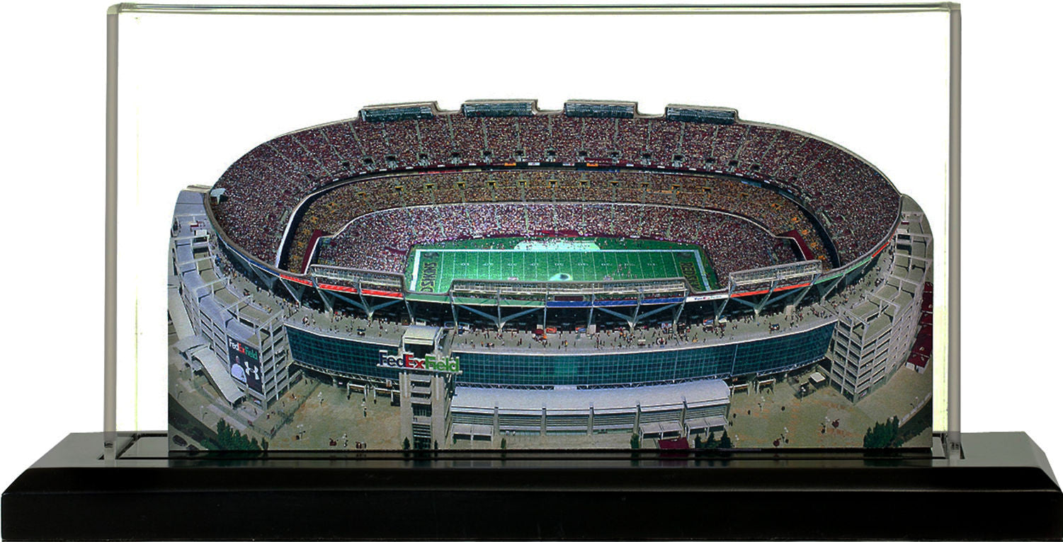 Washington Commanders FedEx Field (Landover) LED Layered Wood Replica