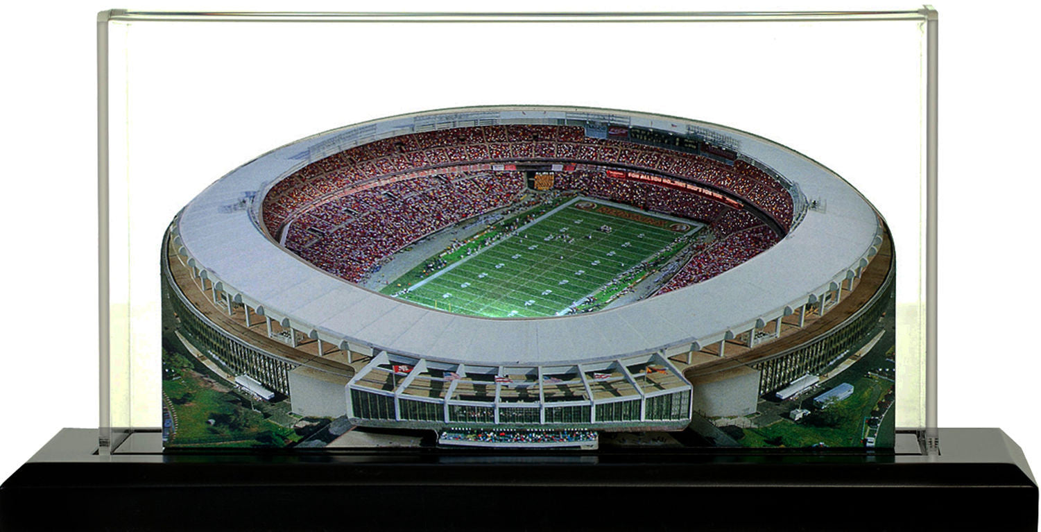 Washington Redskins RFK Stadium LED Layered Wood Replica - Historic (1961-1996)