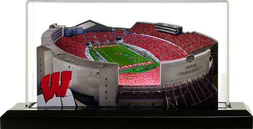 Wisconsin Badgers Camp Randall Stadium LED Layered Wood Replica